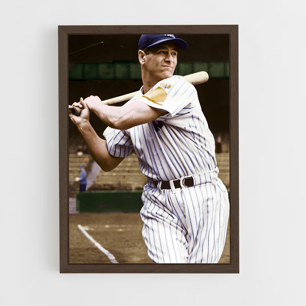 Poster Swinging Legend – affiche Baseball (vue 5)